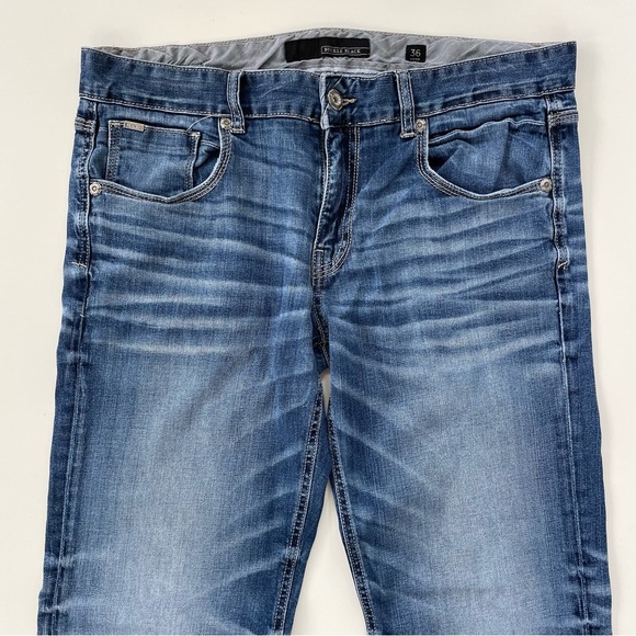 Buckle Black BKE Men's Medium Rinse Denim Bootcut Jeans Size 36 Long - Picture 3 of 10
